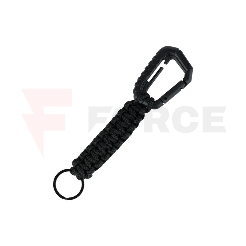 Карабинер ключодържател Tactical 101 INC черен » Force.BG