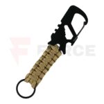 Карабинер мултитул с паракорд 101 INC койот 15 см » Force.BG