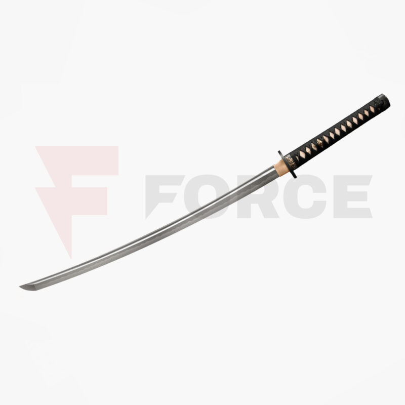 Катана меч Cold Steel Gold Lion Sword от Дамаска стомана » Force.BG