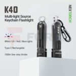 Компактен фенер Nextorch K40 300 лумена с UV светлина » Force.BG