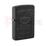Комплект Бензинова Запалка Zippo и Калъф Jack Daniels Black Matte » Force.BG