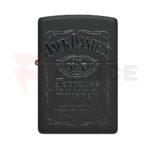 Комплект Бензинова Запалка Zippo и Калъф Jack Daniels Black Matte » Force.BG