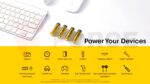 Акумулаторни батерии AA Nitecore NH2400 2400mAh USB-C 4 бр » Force.BG