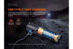 Комплект Велосипеден фар Fenix BC26R 1600 Лумена + Заден стоп BC05R V2.0 » Force.BG