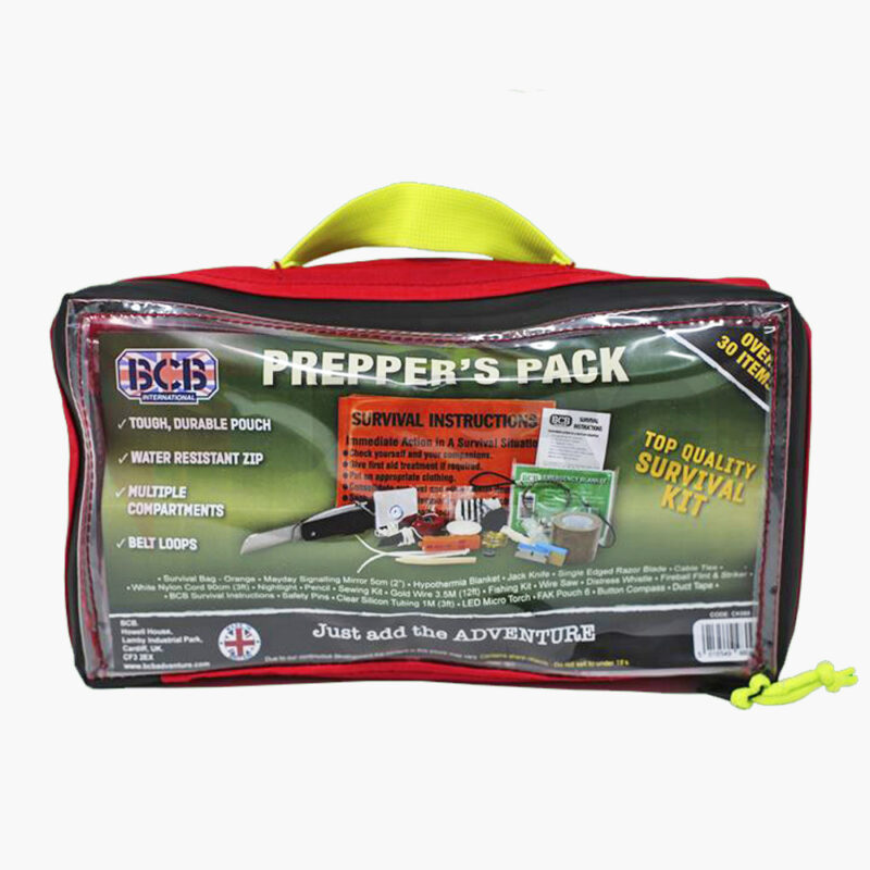 Комплект за оцеляване BCB Prepper's Pack 26x14x7cm » Force.BG