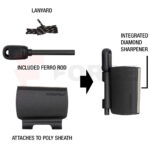 Комплект за оцеляване Survival Kit Mora Kansbol/Garberg - Black » Force.BG