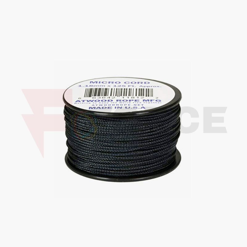 Паракорд Микро Корда Atwood Rope 1.18 мм 37 м Черна » Force.BG
