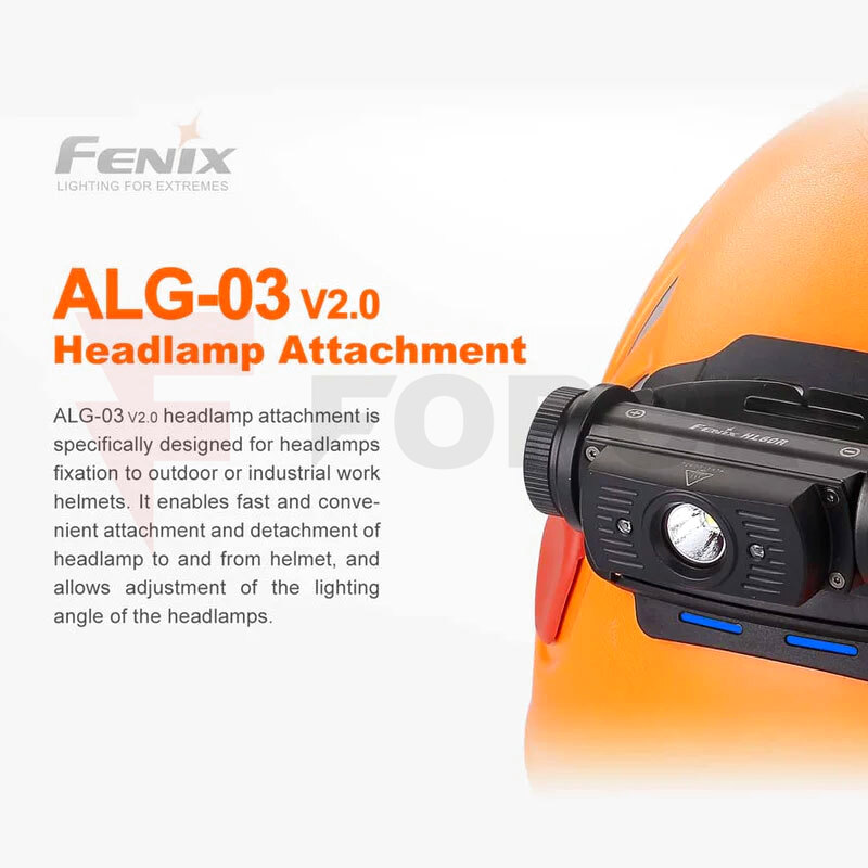 Крепеж за каска на челник FENIX ALG-03 V2.0 HEADLAMP HELMET MOUNT » Force.BG