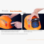 Крепеж за каска на челник FENIX ALG-03 V2.0 HEADLAMP HELMET MOUNT » Force.BG