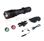 Ловен комплект Фенер Olight Warrior X 4 2600 Лумена Black » Force.BG