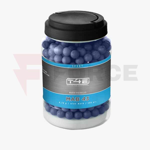 Маркиращи топчета UMAREX T4E MAB 43 сини 0.78 гр » Force.BG Маркиращи топчета UMAREX T4E MAB 43 сини 0.78 гр » Force.BG
