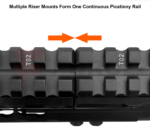 Монтаж Picatinny UTG Super Slim Riser 0.83", 13 слота » Force.BG
