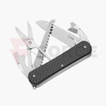 Мултифункционален нож Fox VULPIS SF5 N690 Aluminum » Force.BG