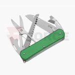 Мултифункционален нож Fox VULPIS SF5 N690 Aluminum » Force.BG