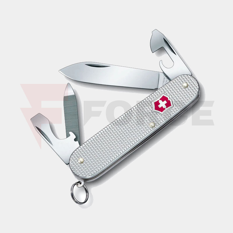 Мултифункционален Швейцарски Джобен Нож Victorinox Cadet Alox 1.4110 Aluminium Grey » Force.BG