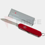 Мултифункционален Швейцарски Джобен Нож Victorinox Sportsman with key ring 1.4110 Cellidor Plastic Red » Force.BG