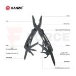 Мултитул GANZO G202B с 25 функции и 12 бита » Force.BG