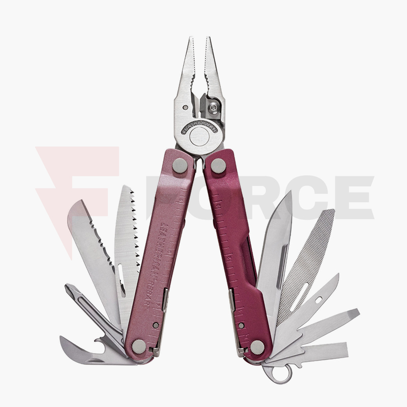 Мултитул Leatherman Rebar Heathered Cranberry 10 см » Force.BG