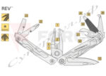 Мултитул Leatherman REV - 12 инструмента, неръждаема стомана » Force.BG