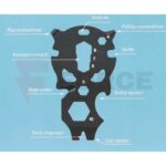 Мултитул EDC ROXON S704 9 в 1 неръждаема стомана черен » Force.BG
