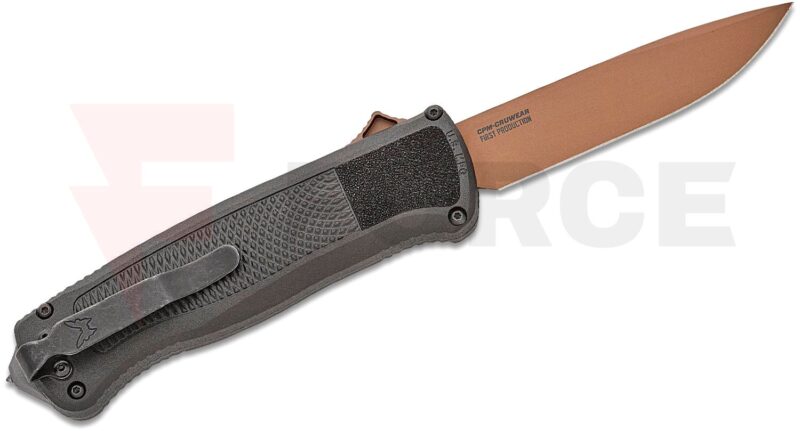 Автоматичен нож Benchmade CruWear SHOOTOUT CF-Elite Graphite Black » Force.BG
