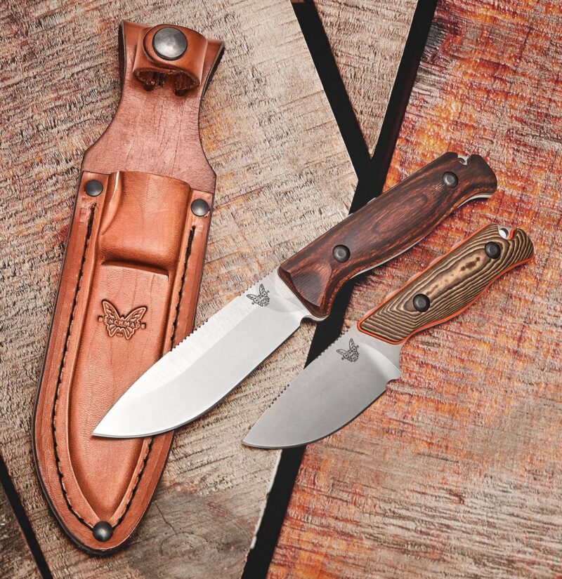 Ловен нож Benchmade Hidden Canyon Hunter S90V G10 Orange » Force.BG
