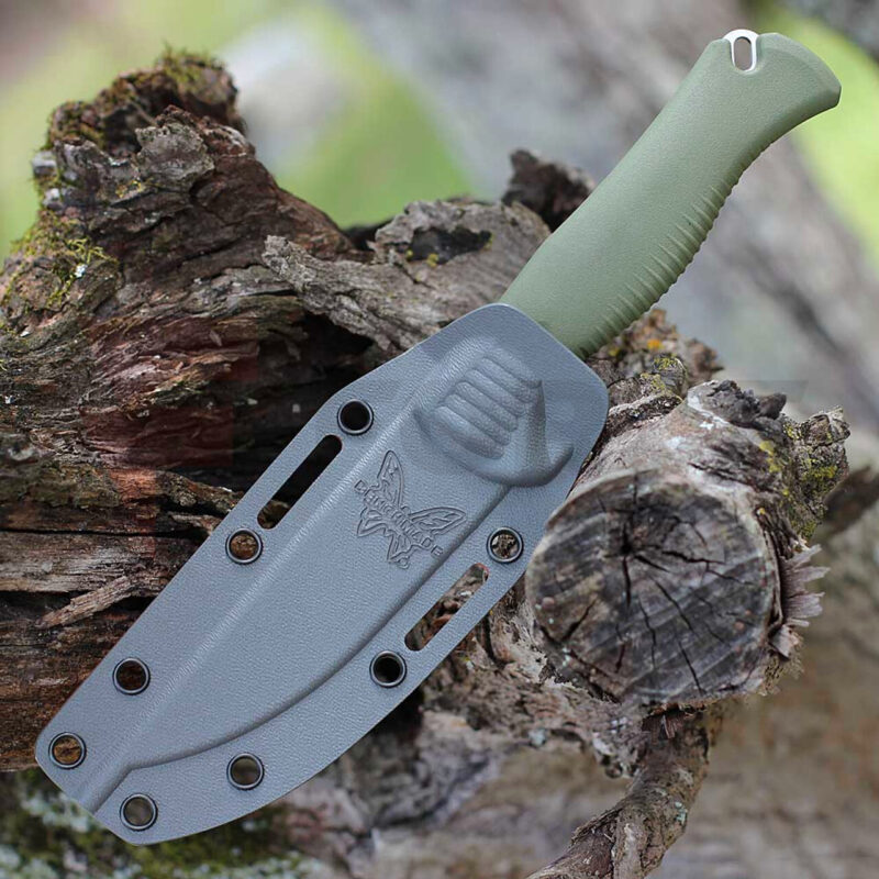 Ловен нож Benchmade Meatcrafter 154 Santoprene Dark Olive » Force.BG