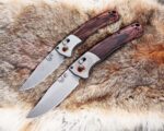 Сгъваем нож Benchmade Mini Crooked River S30V Dark Brown Wood » Force.BG