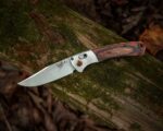 Сгъваем нож Benchmade Mini Crooked River S30V Dark Brown Wood » Force.BG