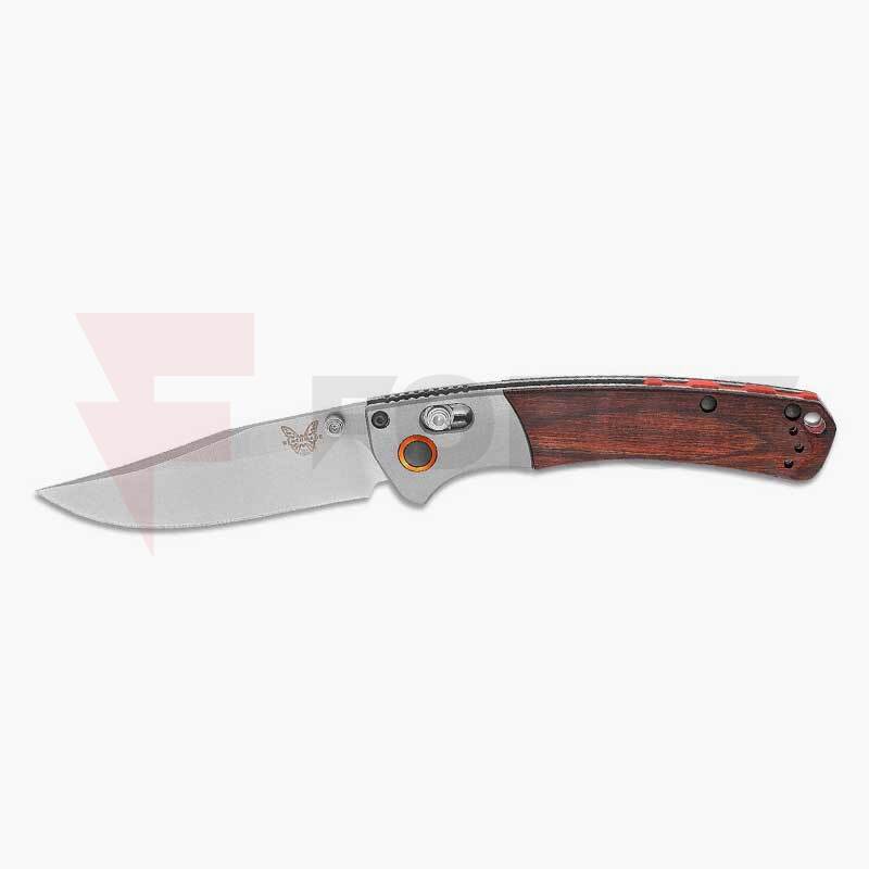 Нож Benchmade Mini Crooked River S30V Dark Brown Wood