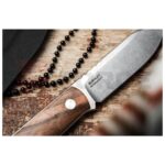 Фиксиран нож Boker BFF Packlite с MagnaCut острие и орехова дръжка » Force.BG