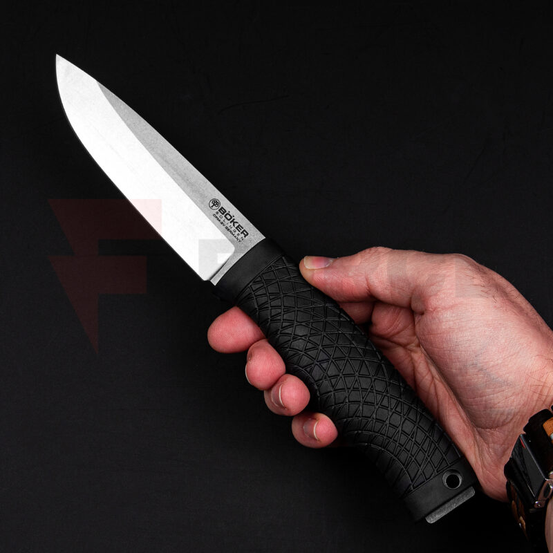 Ловен нож Böker Bronco 3V TPE Black 11.5 см » Force.BG