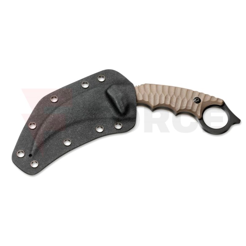 Керамбит нож Boker Magnum Spike 440A G10 пустинен кафяв » Force.BG