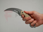 Керамбит нож Boker Magnum Spike 440A G10 пустинен кафяв » Force.BG