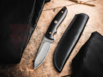 Ловен нож Boker Magnum Vernery Damast 67 слоя дамаска абанос черен » Force.BG