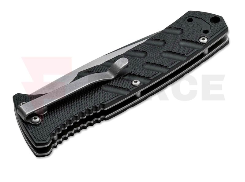 Автоматичен сгъваем нож Böker Plus Strike Spearpoint AUS8 8.5см » Force.BG