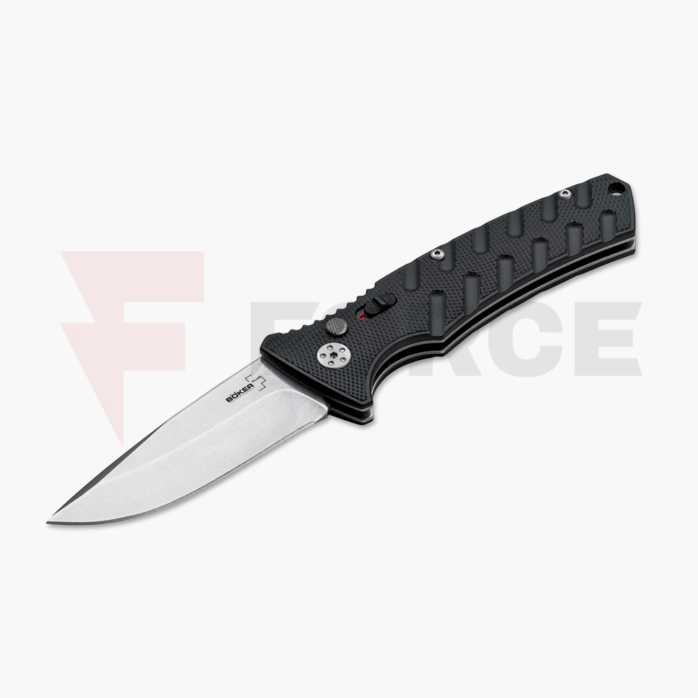 Автоматичен сгъваем нож Böker Plus Strike Spearpoint AUS8 8.5см » Force.BG Автоматичен сгъваем нож Böker Plus Strike Spearpoint AUS8 8.5см » Force.BG
