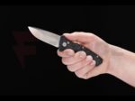 Автоматичен сгъваем нож Böker Plus Strike Spearpoint AUS8 8.5см » Force.BG