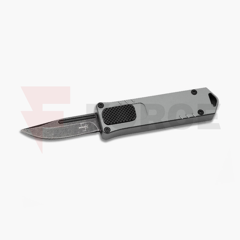 Автоматичен джобен нож Boker Plus USB OTF 2.0 Сив D2 » Force.BG