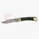 Сгъваем ловен нож Buck 110 Folding Hunter® 0110BRS-B с абаносова ръкохватка » Force.BG