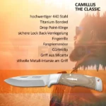 Нож Camillus The Classic Lock Back 440 Micarta Brown » Force.BG