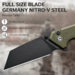 Джобен нож CIVIVI Amirite Nitro-V G10 зелен » Force.BG