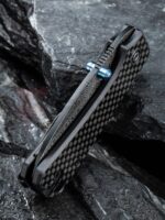 Сгъваем нож Damascus CIVIVI Baby Banter G10/Carbon Black » Force.BG