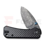 Сгъваем нож Damascus CIVIVI Baby Banter G10/Carbon Black » Force.BG