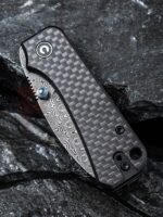 Сгъваем нож Damascus CIVIVI Baby Banter G10/Carbon Black » Force.BG