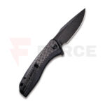 Сгъваем нож Civivi Baklash 9Cr18MoV Carbon Black 89мм » Force.BG
