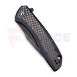 Сгъваем нож Civivi Baklash 9Cr18MoV Carbon Black 89мм » Force.BG