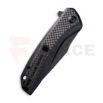 Сгъваем нож Civivi Baklash 9Cr18MoV Carbon Black 89мм » Force.BG