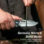 Сгъваем нож Civivi Biophase Nitro-V G10 Black 88.5мм » Force.BG