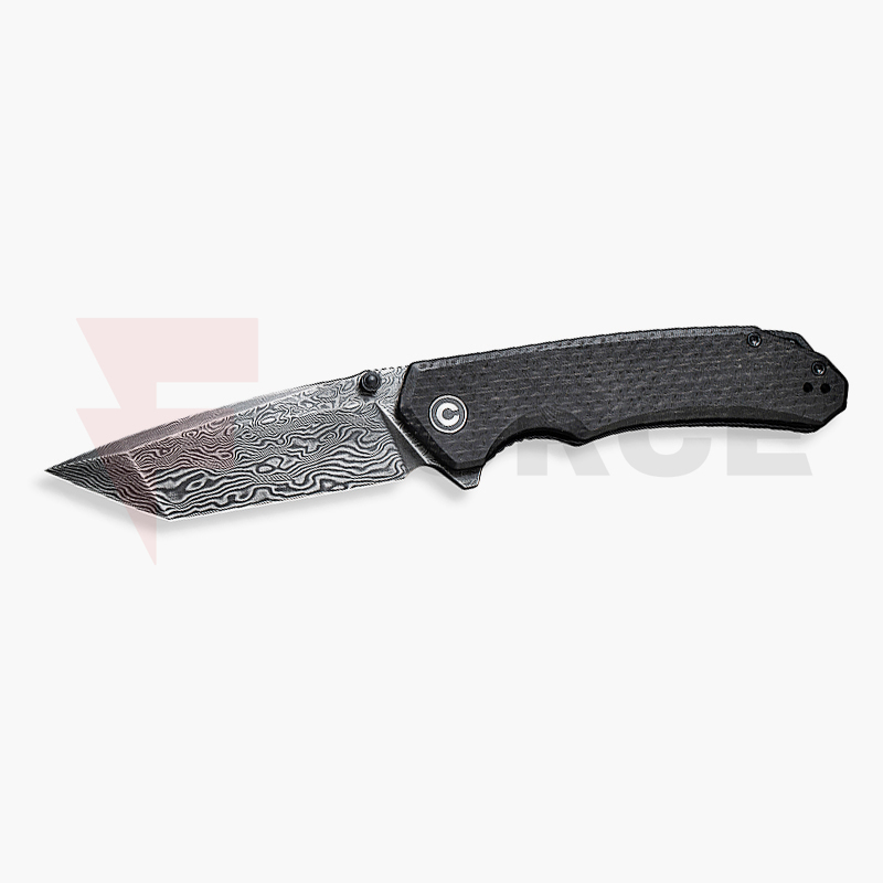 Сгъваем нож CIVIVI Brazen Damascus Micarta Black 88мм » Force.BG Сгъваем нож CIVIVI Brazen Damascus Micarta Black 88мм » Force.BG